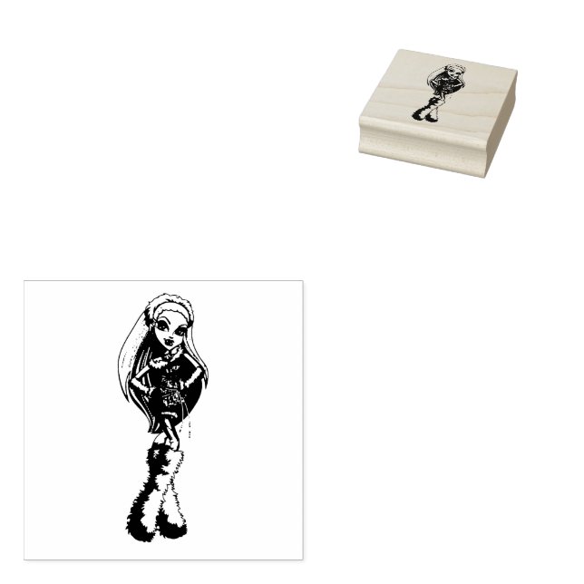 Carimbo De Borracha Abbey Rubber Stamp (Carimbado)