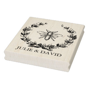 Carimbo De Borracha Abelha de Napoleão