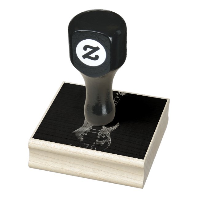 Carimbo De Borracha Acoustic guitar player gift (Carimbo)