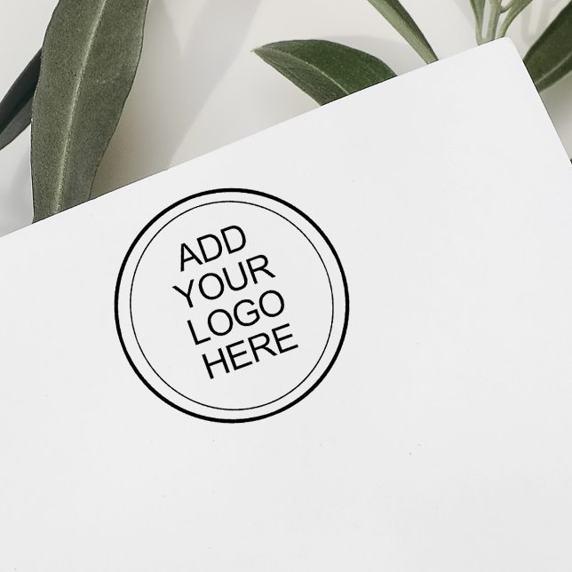 Carimbo De Borracha Adicione seu logotipo personalizado (Criador carregado)