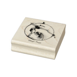 Carimbo De Borracha Aerial Hoop Lyra