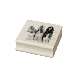 Carimbo De Borracha Afghanische Windhunde