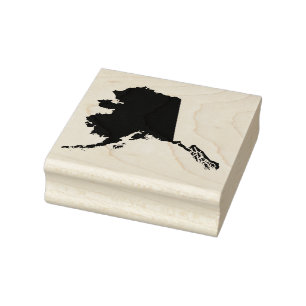 Carimbo De Borracha Alaska Solid Rubber Art Stamp