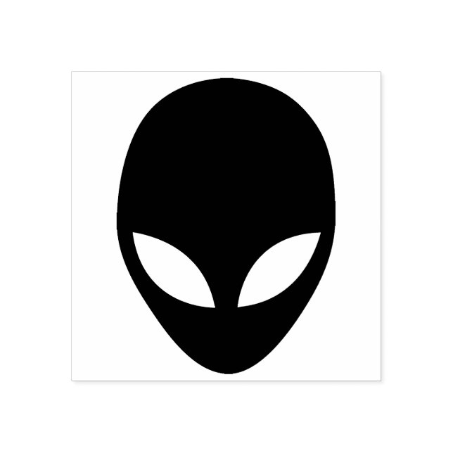 Carimbo De Borracha Alienígena (Impressão)