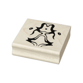 Carimbo De Borracha Alienígena Meditante