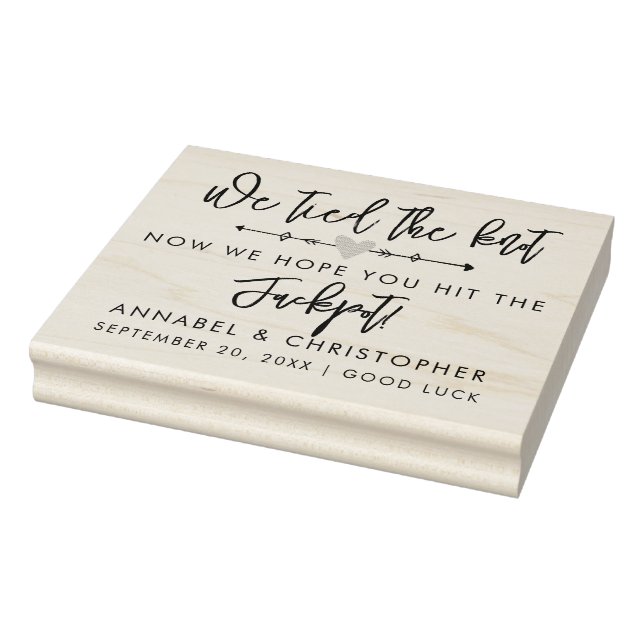 Carimbo De Borracha Amante da loteria Cartaz da Loteria (Carimbo)