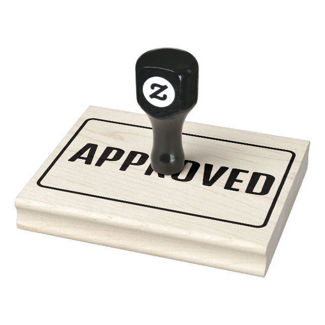 CARIMBO DE BORRACHA APROVADO (Carimbo)