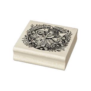Carimbo De Borracha Aquarius Fairy