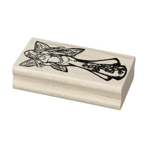 Carimbo De Borracha Aries Zodiac Fada Deusa Astrologia Fadas