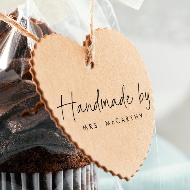 Carimbo de borracha "artesanal" - Escrita manual c (Criador carregado)