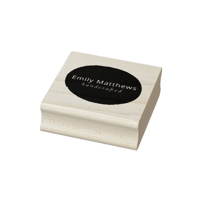 Carimbo De Borracha Artisan Rubber Stamp Custom Maker's Mark Seal (Carimbo)