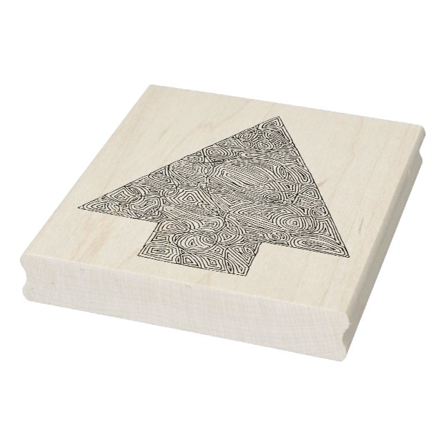 Carimbo De Borracha Árvore de Natal (Carimbo)