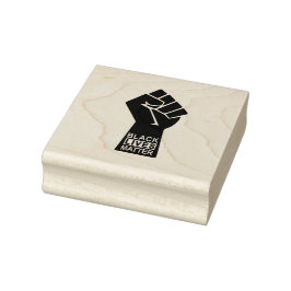 Carimbo De Borracha As vidas negras são importantes, BLM