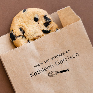 Carimbo De Borracha Assar Cozinhar Personalizado com Batedeira