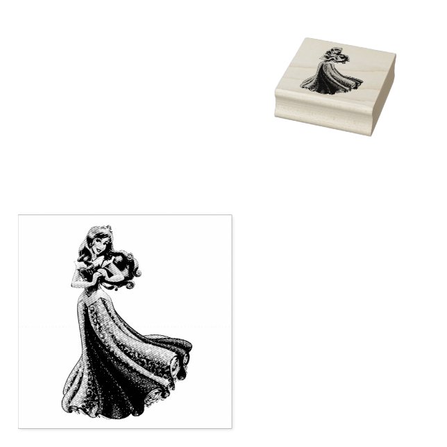 Carimbo de borracha Aurora (Carimbado)