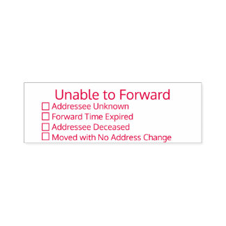 Carimbo de Borracha Auto-Entintável UTF