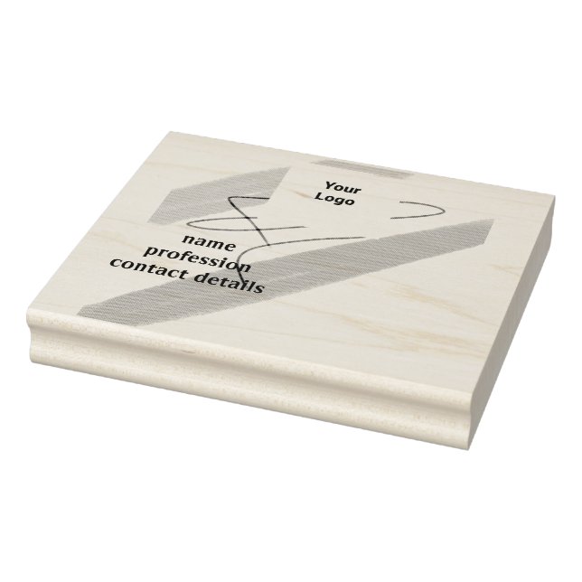 Carimbo de Borracha Auto-Tintável (Carimbo)