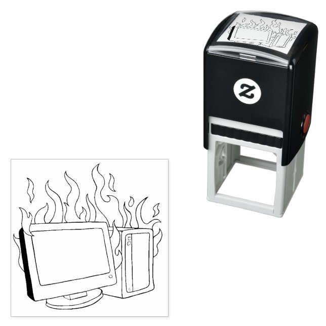 Carimbo de borracha autocolante (In Situ)