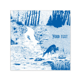 Carimbo de Borracha Autocolante Doe Fawn