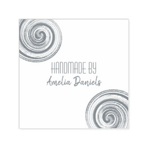 Carimbo De Borracha Autopicante De Pano