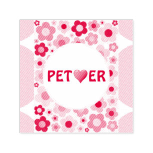 Carimbo De Borracha Autopicante Pet Lover