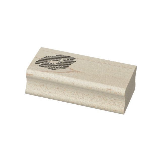 Carimbo De Borracha Avon Beauty Lips Label (Carimbo)