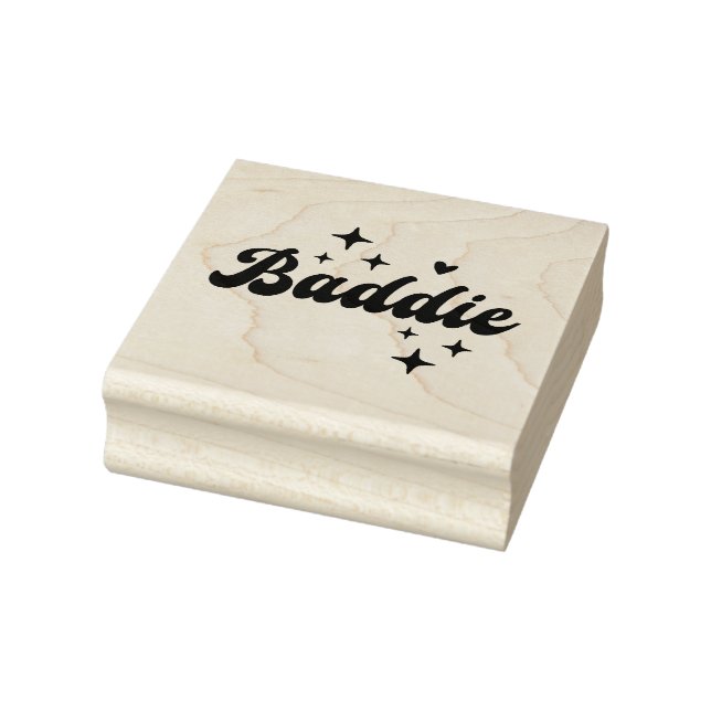 Carimbo De Borracha Baddie (Carimbo)