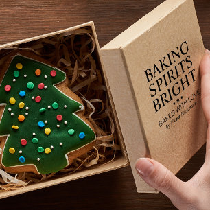 Carimbo De Borracha Baking Sprits Bright Name