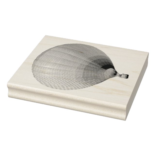 Carimbo De Borracha Balão de Ar Quente Simples Selo de Madeira (Carimbo)