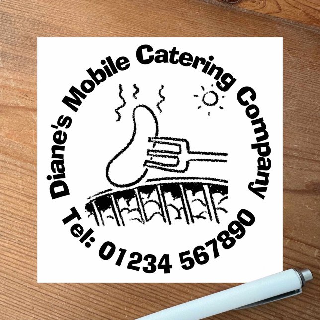 Carimbo De Borracha BBQ & Mobile Catering Business. (Criador carregado)