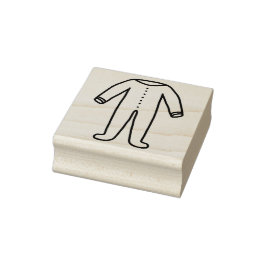 Carimbo De Borracha Bebê pijamas