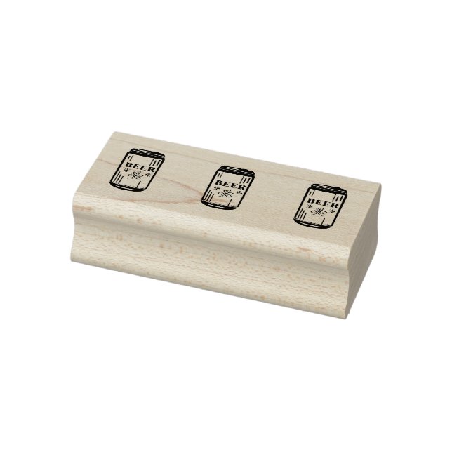 Carimbo De Borracha BEER CAN Triple (Carimbo)