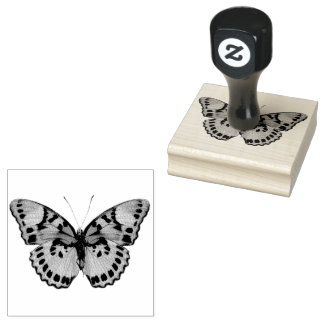 Carimbo De Borracha Belo Rico Borboleta II