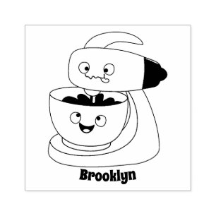 Carimbo De Borracha Bicho de cozinha de bico