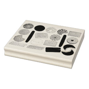 Carimbo De Borracha Biscoitos britânicos Pão-de-Atalho Rich Tea Digest