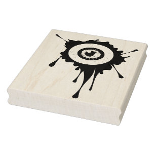 Carimbo De Borracha Bloody Eyeball