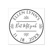 BM Bat Mitzvah ou Bar Mitzvah