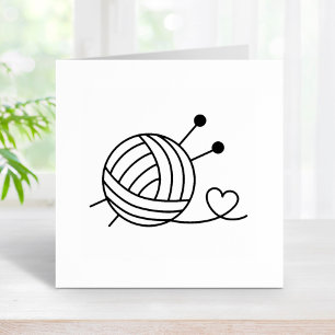 Carimbo De Borracha Bola de Artesanato de Yarn para tricô