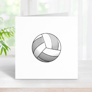 Carimbo De Borracha Bola de Voleibol 1x1