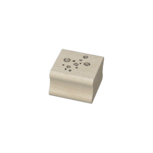 Carimbo De Borracha Bolhas