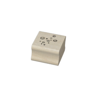 Carimbo De Borracha Bolhas