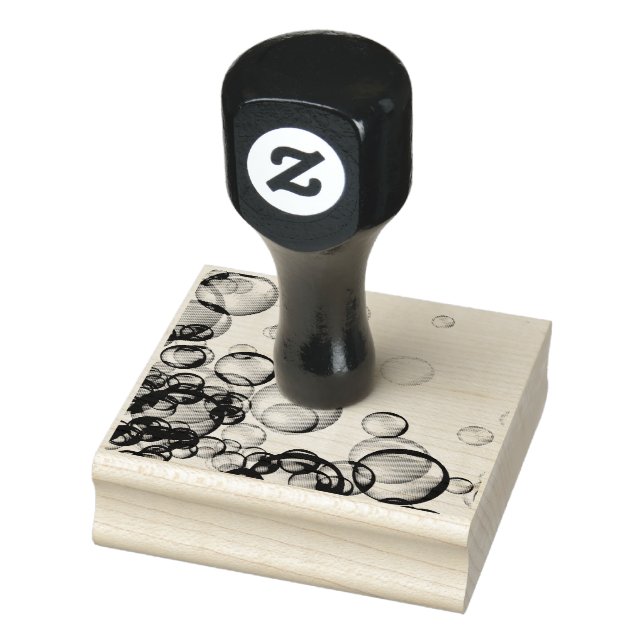 Carimbo De Borracha Bolhas de sabão (Carimbo)