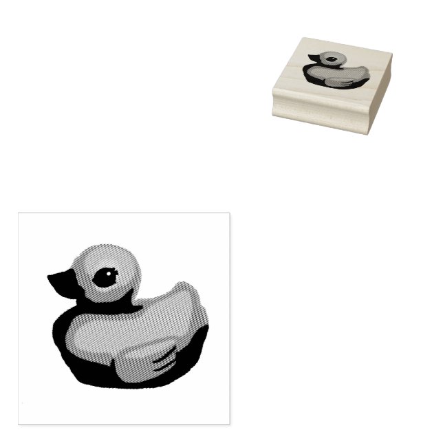 Carimbo De Borracha Borracha Doce Ducky (Carimbado)