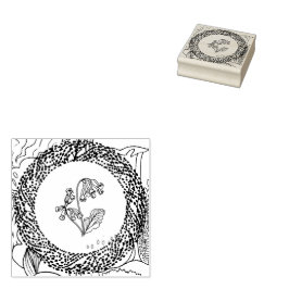 Carimbo De Borracha Botanical Studio Stamp