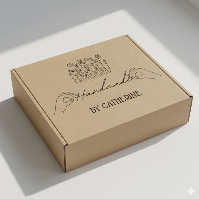 Carimbo De Borracha Botânico fabricado por (nome personalizado), Grand (Criador carregado)