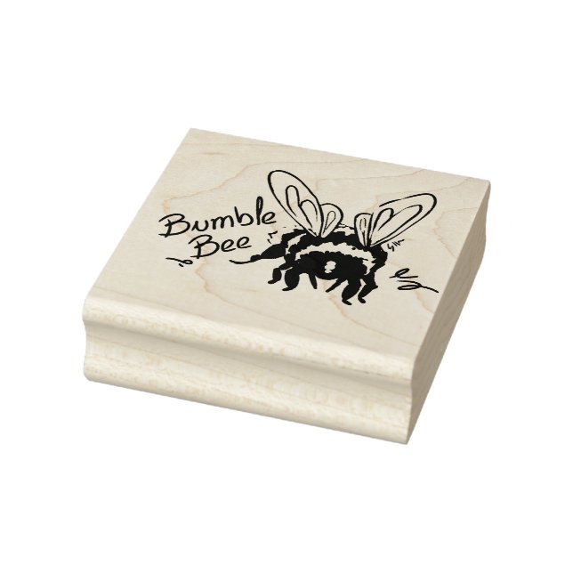 Carimbo De Borracha Bumble Bee  (Carimbo)
