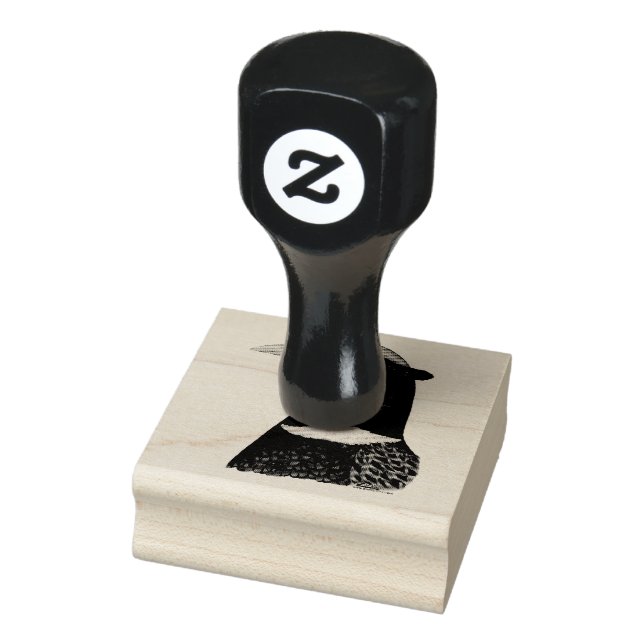 Carimbo De Borracha Cabeça de Faisão de Ringneck (Carimbo)