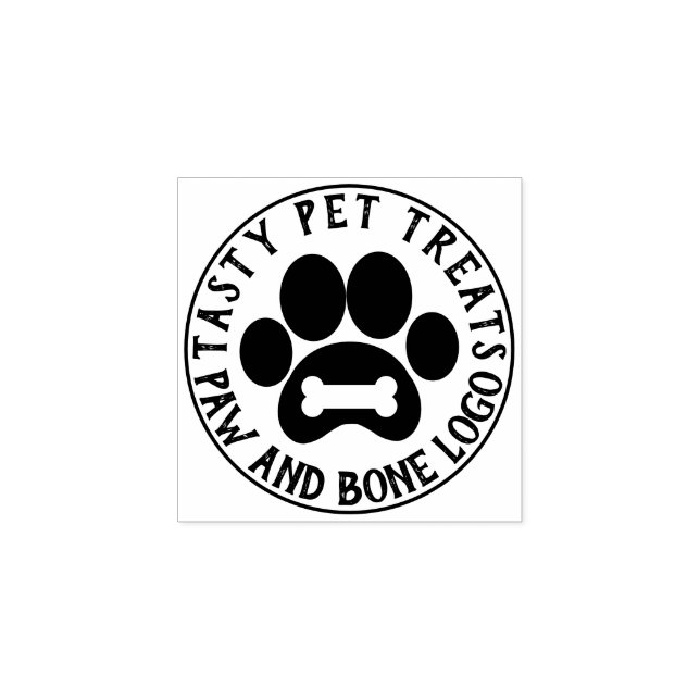 Carimbo De Borracha Cachorro Osso Cachorro Gato Pet Tratamentos compra (Impressão)