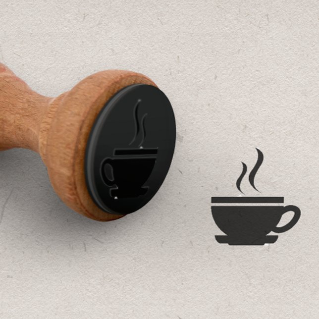 Carimbo De Borracha Café para cartão de fidelidade Punch Cards (Criador carregado)