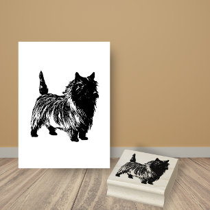 Carimbo De Borracha Cairn Terrier Dog Breed